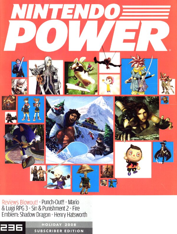 Nintendo Power Issue 236 (Holiday 2008) cover